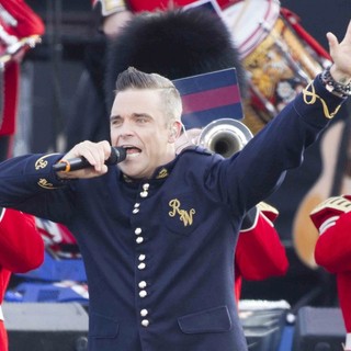 Robbie Williams in The Diamond Jubilee Concert