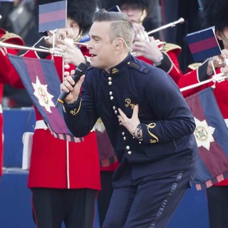Robbie Williams in The Diamond Jubilee Concert