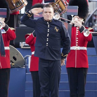 Robbie Williams in The Diamond Jubilee Concert