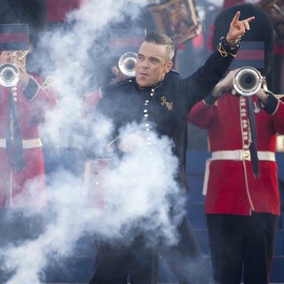 Robbie Williams in The Diamond Jubilee Concert