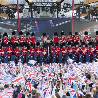 Robbie Williams in The Diamond Jubilee Concert