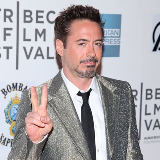 Robert Downey Jr. in Marvel's The Avengers Premiere During The Closing Night of The 2012 Tribeca Film Festival - Arrivals