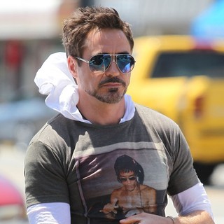 Robert Downey Jr. in Robert Downey Jr. at Joel Silver's Memorial Day Party