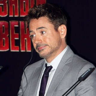 Robert Downey Jr. in Iron Man 3 Press Conference