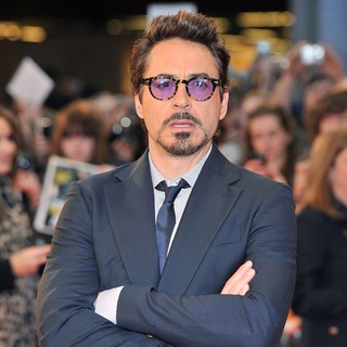 Robert Downey Jr. in The Premiere of Marvel Avengers Assemble