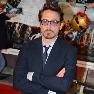 Robert Downey Jr. in The Premiere of Marvel Avengers Assemble