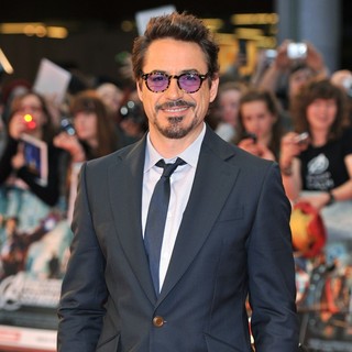 Robert Downey Jr. in The Premiere of Marvel Avengers Assemble
