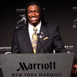 Robert Griffin III in The 77th Heisman Memorial Trophy Award Ceremony