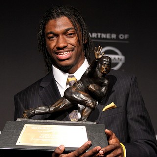 Robert Griffin III in The 77th Heisman Memorial Trophy Award Ceremony