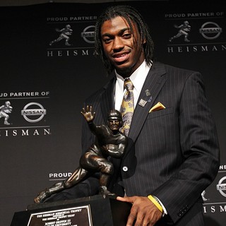 Robert Griffin III in The 77th Heisman Memorial Trophy Award Ceremony