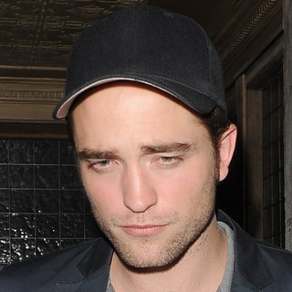 Robert Pattinson in Robert Pattinson Leaves A Restaurant in Mayfair