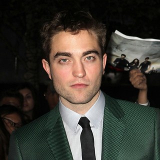 Robert Pattinson in The Premiere of The Twilight Saga's Breaking Dawn Part II