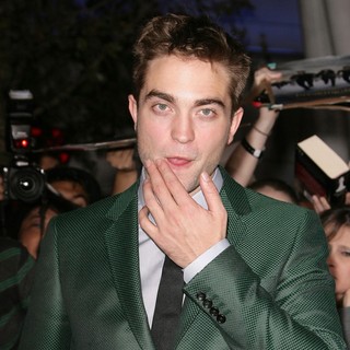 Robert Pattinson in The Premiere of The Twilight Saga's Breaking Dawn Part II
