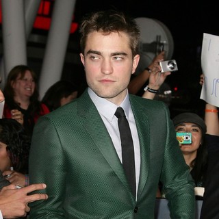 Robert Pattinson in The Premiere of The Twilight Saga's Breaking Dawn Part II