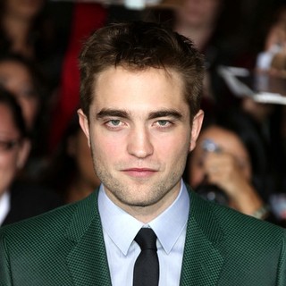 Robert Pattinson in The Premiere of The Twilight Saga's Breaking Dawn Part II