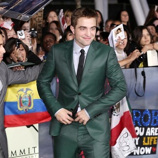 Robert Pattinson in The Premiere of The Twilight Saga's Breaking Dawn Part II