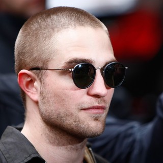Robert Pattinson in Robert Pattinson Arriving for The Press Conference to Promote His Movie Bel Ami
