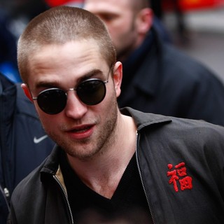 Robert Pattinson in Robert Pattinson Arriving for The Press Conference to Promote His Movie Bel Ami