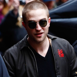Robert Pattinson in Robert Pattinson Arriving for The Press Conference to Promote His Movie Bel Ami