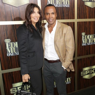 Bernadette Robi, Sugar Ray Leonard in Spike TV's Eddie Murphy: One Night Only