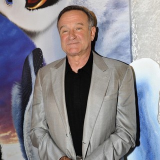 Robin Williams in Happy Feet Two Australian Premiere