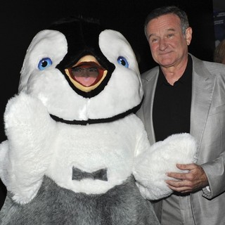 Robin Williams in Happy Feet Two Australian Premiere