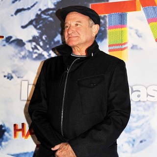 Robin Williams in Happy Feet 2 Australian Premiere