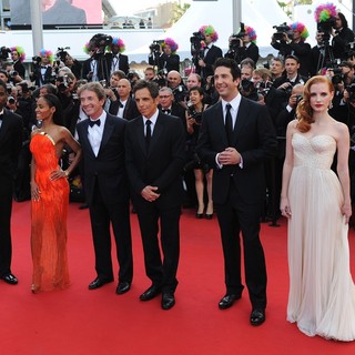 Chris Rock, Jada Pinkett Smith, Martin Short, Ben Stiller, David Schwimmer, Jessica Chastain in Madagascar 3: Europe's Most Wanted Premiere- During The 65th Cannes Film Festival
