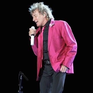 Rod Stewart in Rod Stewart Performs at The Bank Atlantic Center