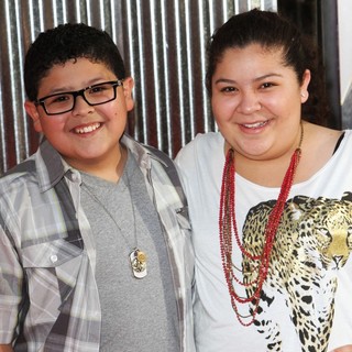 Rico Rodriguez, Raini Rodriguez in Los Angeles Premiere of Real Steel