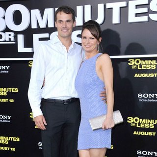Matthew Rolph, Mary Lynn Rajskub in Los Angeles Premiere of 30 Minutes or Less