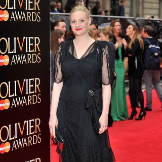Romola Garai in The Olivier Awards 2013 - Arrivals - romola-garai-olivier-awards-2013-01
