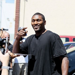 Ron Artest in Dancing with the Stars Celebrities Outside The Dance Rehearsal Studios - ron-artest-outside-dance-rehearsal-studios-04