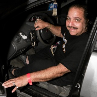 Ron Jeremy Smiles for The Camera Before Driving Off - ron-jeremy-smiles-for-the-camera-02