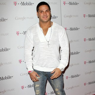 Ronnie Ortiz-Magro in Celebrity Magenta Carpet Arrivals at The Launch Party for Google Music Available on T-Mobile