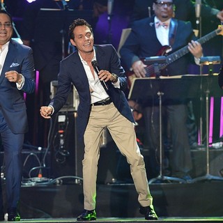 Gilberto Santa Rosa, Marc Anthony, Olga Tanon in Billboard Latin Music Awards 2012 - Show