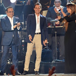 Gilberto Santa Rosa, Marc Anthony, Olga Tanon in Billboard Latin Music Awards 2012 - Show