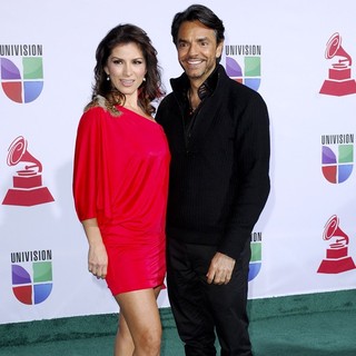 Alessandra Rosaldo, Eugenio Derbez in The 12th Annual Latin GRAMMY Awards - Arrivals