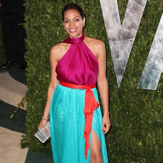 Rosario Dawson in 2012 Vanity Fair Oscar Party - Arrivals