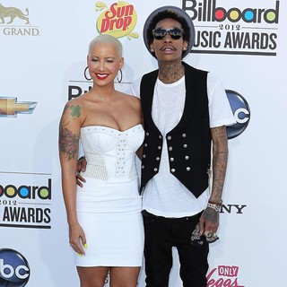 Amber Rose, Wiz Khalifa in 2012 Billboard Music Awards - Arrivals