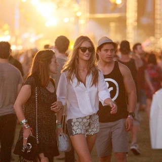 Rosie Huntington-Whiteley in Celebrities at The 2012 Coachella Valley Music and Arts Festival - Week 2 Day 1