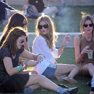 Rosie Huntington-Whiteley in Celebrities at The 2012 Coachella Valley Music and Arts Festival - Week 2 Day 1