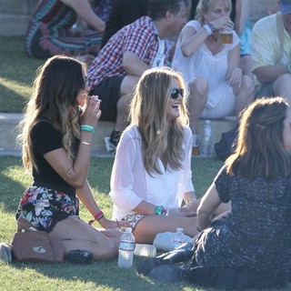 Rosie Huntington-Whiteley in Celebrities at The 2012 Coachella Valley Music and Arts Festival - Week 2 Day 1