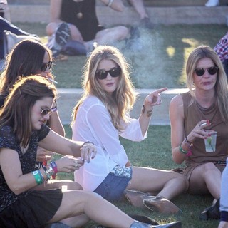 Rosie Huntington-Whiteley in Celebrities at The 2012 Coachella Valley Music and Arts Festival - Week 2 Day 1