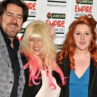 Jonathan Ross, Jane Goldman, Honey Kinney in Jameson Empire Film Awards 2013 - Arrivals