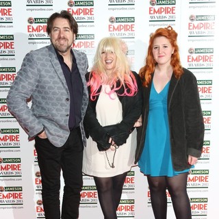 Jonathan Ross, Jane Goldman, Honey Kinney in Jameson Empire Film Awards 2013 - Arrivals