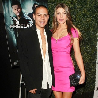 Evan Ross, Cora Skinner in The Lionsgate Home Entertainment and Grindstone VIP Screening of Freelancers