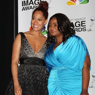 Tracee Ellis Ross, Octavia Spencer in The 43rd Annual NAACP Awards - Press Room