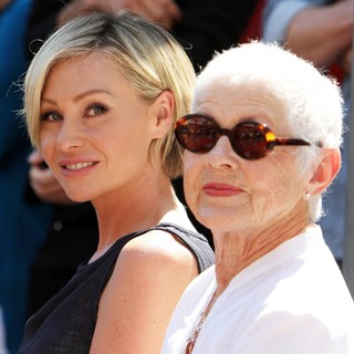Portia de Rossi, Betty DeGeneres in Ellen DeGeneres Is Honored with A Star on The Hollywood Walk of Fame