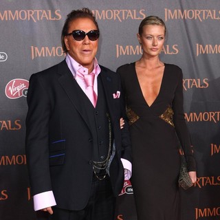 Mickey Rourke, Anastassija Makarenko in Immortals 3D Los Angeles Premiere